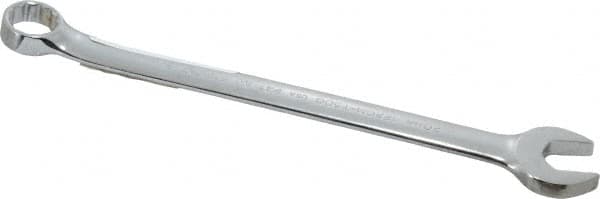 Proto - 20mm 12 Point Offset Combination Wrench - 15° Offset Angle, 9-5/8" OAL, Steel, Chrome Finish - Benchmark Tooling