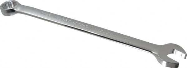 Proto - 22mm 12 Point Offset Combination Wrench - 15° Offset Angle, 11-1/2" OAL, Steel, Chrome Finish - Benchmark Tooling