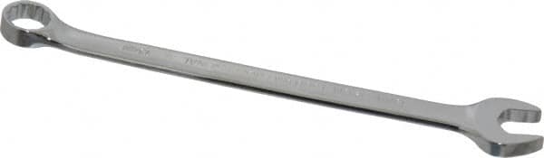 Proto - 13mm 12 Point Offset Combination Wrench - 15° Offset Angle, 6-3/8" OAL, Steel, Chrome Finish - Benchmark Tooling