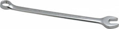 Proto - 14mm 12 Point Combination Wrench - 15° Offset Angle, 8-5/8" OAL, Steel, Chrome Finish - Benchmark Tooling