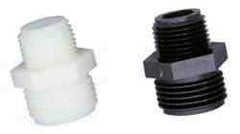 Green Leaf - 3/4 MGHT & 3/4 MGHT Garden Hose Adapter - Polypropylene, Male Hose to Male Pipe Connector - Benchmark Tooling