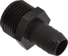 Green Leaf - 3/4 MGHT Garden Hose Adapter - Polypropylene, Male Hose to Barb Connector - Benchmark Tooling