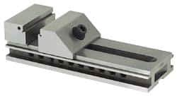 Suburban Tool - 4" Jaw Width, 7-1/2" Jaw Opening Capacity, 1-7/16" Jaw Height, Toolmaker's Vise - Flat Jaw, 0.0003" Parallelism, 0.0003" Squareness, 11" OAL x 4" OAW x 3" OAH - Benchmark Tooling