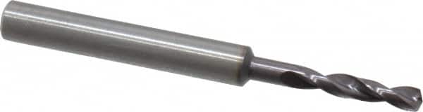 Guhring - 3.5mm 140° Spiral Flute Solid Carbide Screw Machine Drill Bit - Benchmark Tooling