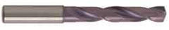 Guhring - 11.9mm 140° Solid Carbide Jobber Drill - FIREX Finish, Right Hand Cut, Spiral Flute, Straight Shank, 118mm OAL, SU Point - Benchmark Tooling