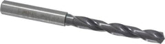 Guhring - Letter H 140° Solid Carbide Jobber Drill - FIREX Finish, Right Hand Cut, Spiral Flute, Straight Shank, 91mm OAL, SU Point - Benchmark Tooling