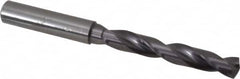 Guhring - 0.3465" 140° Solid Carbide Jobber Drill - FIREX Finish, Right Hand Cut, Spiral Flute, Straight Shank, 103mm OAL, SU Point - Benchmark Tooling