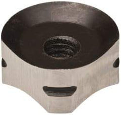 Noga - N80K M42 Bi-Directional High Speed Steel Deburring Swivel Blade - Round Blade Cross Section, Use on Slot/Keyway Surfaces, Reversible - Benchmark Tooling