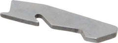 Cogsdill Tool - No. 2, Type B Double Angle, Replacement Deburring Blade - High Speed Steel, for Front & Back Hole Deburring & Chamfering - Benchmark Tooling