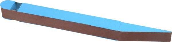 Lumberton Industries - 240 Grit Blue Abrasive Belt Stick - 3/4 Inches Wide x 10 Inches Long - Benchmark Tooling
