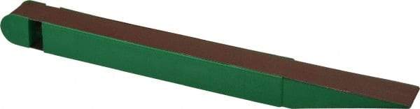Lumberton Industries - 320 Grit Green Abrasive Belt Stick - 3/4 Inches Wide x 10 Inches Long - Benchmark Tooling
