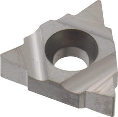 Carmex - 22UIR/L Internal Left & Right Hand 4 UN Laydown Threading Insert - Grade P30, Uncoated Coated Carbide - Benchmark Tooling