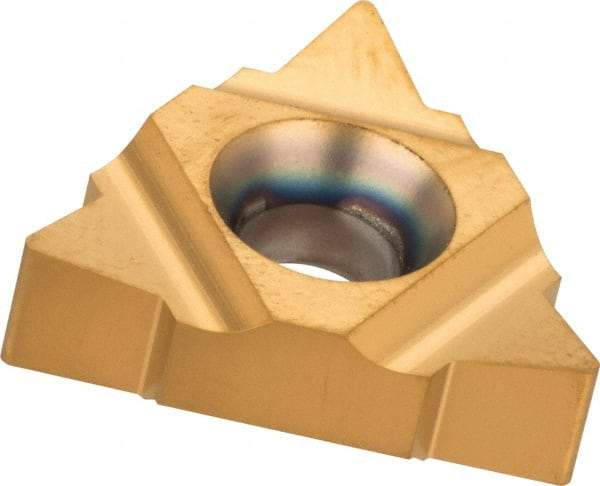 Carmex - 22UIR/L Internal Left & Right Hand 4 UN Laydown Threading Insert - Grade MXC, TiN Coated Carbide - Benchmark Tooling