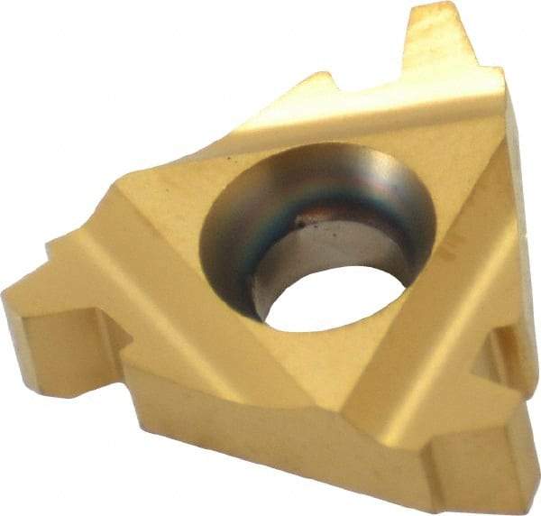 Carmex - 22IR Internal Right Hand 6 Acme Laydown Threading Insert - Grade BXC, TiN Coated Carbide - Benchmark Tooling