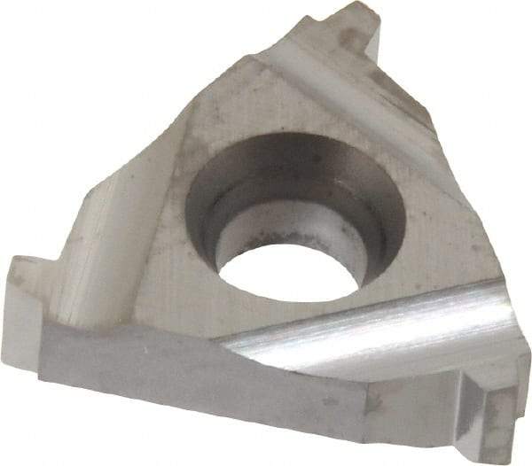 Carmex - 16ER External Right Hand 10 Stub Acme Laydown Threading Insert - Grade P30, Uncoated Coated Carbide - Benchmark Tooling