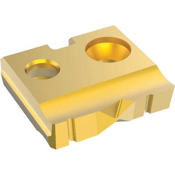 Allied Machine and Engineering - 10.2mm Diam Flat Bottom Seat Size Y Spade Drill Insert - Benchmark Tooling