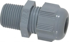 Thomas & Betts - 3/8" Trade, Nylon Threaded Straight Liquidtight Conduit Cable Gland - Noninsulated - Benchmark Tooling