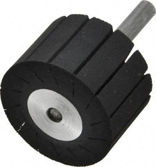 3M - 1" Wide x 1-1/2" Diam, Spiral Band Drum - 1/4" Shank Diam, 14,000 RPM - Benchmark Tooling