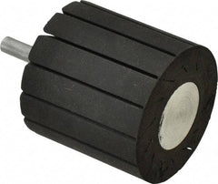 3M - 2" Wide x 2" Diam, Spiral Band Drum - 1/4" Shank Diam, 6,000 RPM - Benchmark Tooling