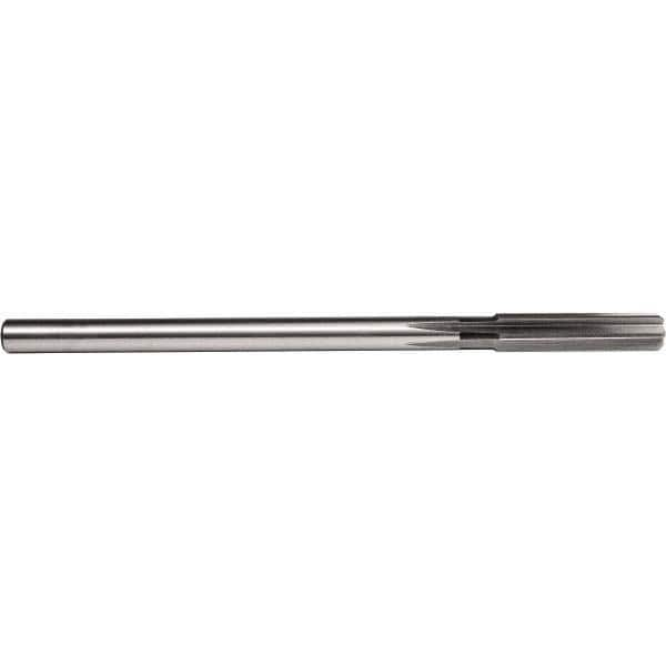 Chucking Reamer: 0.04″ Dia, 2-1/2″ OAL, 1/2″ Flute Length, Straight Shank, High Speed Steel 4 Flute, RH