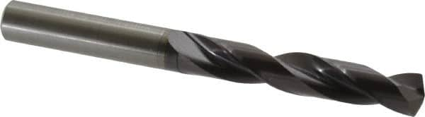 Guhring - 0.3937" 140° Solid Carbide Jobber Drill - FIREX Finish, Right Hand Cut, Spiral Flute, Straight Shank, 103mm OAL, SU Point - Benchmark Tooling