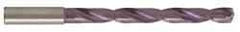 Guhring - 0.7677", 140° Point, Solid Carbide Taper Length Drill Bit - TiAlN Finish, 7.4803" Flute Length, 9.6063" OAL, Series 5512 - Benchmark Tooling
