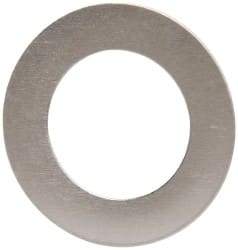 Made in USA - 0.005" Thick, 3/8" Inside x 5/8" OD, Round Shim - 5/16" Screw, Uncoated 316 Stainless Steel - Benchmark Tooling