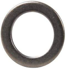 Made in USA - 0.06" Thick, 1/2" Inside x 3/4" OD, Round Shim - 7/16" Screw, Uncoated 316 Stainless Steel - Benchmark Tooling