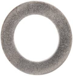 Made in USA - 0.016" Thick, 5/8" Inside x 1" OD, Round Shim - 9/16" Screw, Uncoated 316 Stainless Steel - Benchmark Tooling