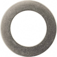 Made in USA - 0.02" Thick, 5/8" Inside x 1" OD, Round Shim - 9/16" Screw, Uncoated 316 Stainless Steel - Benchmark Tooling
