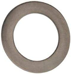 Made in USA - 0.03" Thick, 5/8" Inside x 1" OD, Round Shim - 9/16" Screw, Uncoated 316 Stainless Steel - Benchmark Tooling