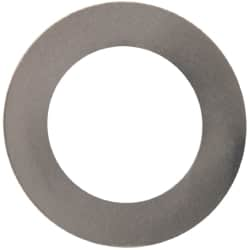 Made in USA - 0.005" Thick, 5/8" Inside x 1" OD, Round Shim - 9/16" Screw, Uncoated 316 Stainless Steel - Benchmark Tooling