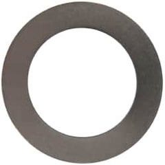 Made in USA - 0.01" Thick, 3/4" Inside x 1-1/8" OD, Round Shim - 5/8" Screw, Uncoated 316 Stainless Steel - Benchmark Tooling