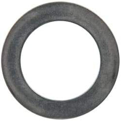Made in USA - 0.02" Thick, 3/4" Inside x 1-1/8" OD, Round Shim - 5/8" Screw, Uncoated 316 Stainless Steel - Benchmark Tooling