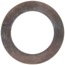 Made in USA - 0.005" Thick, 3/4" Inside x 1-1/8" OD, Round Shim - 5/8" Screw, Uncoated 316 Stainless Steel - Benchmark Tooling