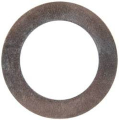 Made in USA - 0.005" Thick, 3/4" Inside x 1-1/8" OD, Round Shim - 5/8" Screw, Uncoated 316 Stainless Steel - Benchmark Tooling