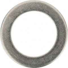 Made in USA - 0.06" Thick, 3/4" Inside x 1-1/8" OD, Round Shim - 5/8" Screw, Uncoated 316 Stainless Steel - Benchmark Tooling