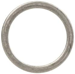 Made in USA - 0.015" Thick, 0.289" Inside x 0.365" OD, Lengthening Shim - 1/4" Screw, Uncoated 300 Stainless Steel - Benchmark Tooling