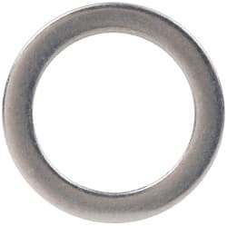 Made in USA - 0.016" Thick, 0.314" Inside x 7/16" OD, Shortening Shim - 1/4" Screw, Uncoated 300 Stainless Steel - Benchmark Tooling