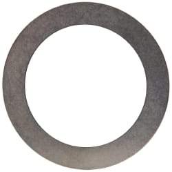 Made in USA - 0.01" Thick, 5/8" Inside x 7/8" OD, Shortening Shim - 9/16" Screw, Uncoated 300 Stainless Steel - Benchmark Tooling