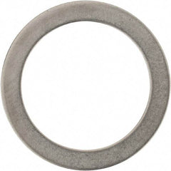 Made in USA - 0.02" Thick, 3/4" Inside x 1" OD, Shortening Shim - 5/8" Screw, Uncoated 300 Stainless Steel - Benchmark Tooling