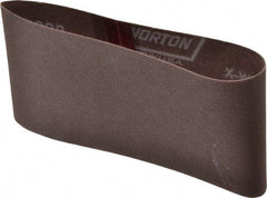 Norton - 3-1/2" Wide x 15-1/2" OAL, 150 Grit, Aluminum Oxide Abrasive Belt - Aluminum Oxide, Very Fine, Coated, Series R228 - Benchmark Tooling