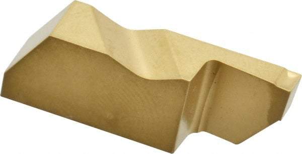 Kennametal - 3094NGD K Grade KC850, 2.39mm Cutting Width Carbide Grooving Insert - 6.35mm Max Depth of Cut, Right Hand, 0.19mm Corner Radius, TiC/TiCN/TiN Finish - Benchmark Tooling