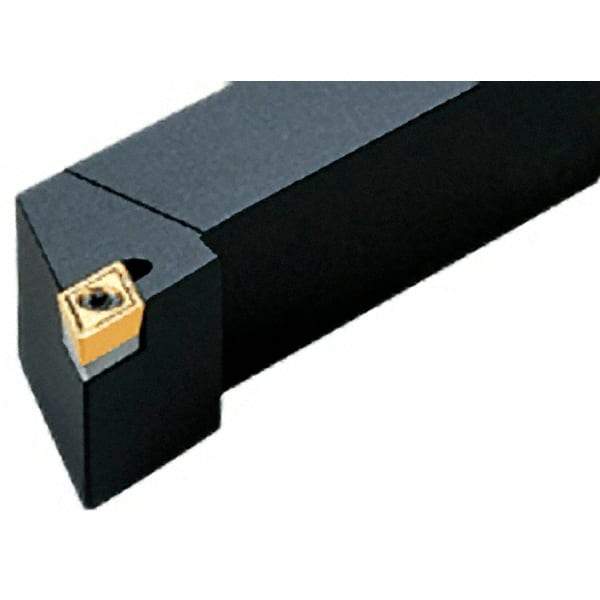 Iscar - SDJC, Left Hand Cut, 25mm Shank Height x 25mm Shank Width, Neutral Rake Indexable Turning Toolholder - 150mm OAL, DC..11T3.. Insert Compatibility, Series Isoturn - Benchmark Tooling