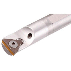 Iscar - 14mm Min Bore Diam, 170mm OAL, 12mm Shank Diam, E-STFP Indexable Boring Bar - TP.. 1102.. Insert, Screw Holding Method - Benchmark Tooling