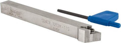 Iscar - SDAC, Right Hand Cut, 12mm Shank Height x 12mm Shank Width, Neutral Rake Indexable Turning Toolholder - 125mm OAL, DC..3 Insert Compatibility, Series Isoturn - Benchmark Tooling