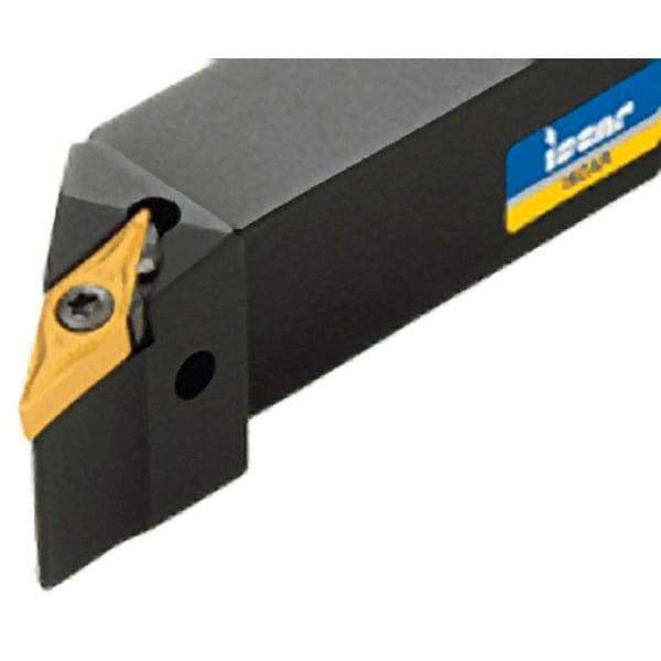 Iscar - SVJN, Right Hand Cut, 20mm Shank Height x 20mm Shank Width, Negative Rake Indexable Turning Toolholder - 125mm OAL, VN..12T3.. Insert Compatibility, Series Isoturn - Benchmark Tooling