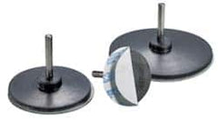 Merit Abrasives - 3/4" Diam Adhesive/PSA Disc Backing Pad - 1/4" Shank Diam, 15,000 RPM - Benchmark Tooling