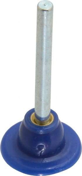 Value Collection - 3/4" Diam Adhesive/PSA Disc Backing Pad - 1/8" Shank Diam, 18,000 RPM - Benchmark Tooling