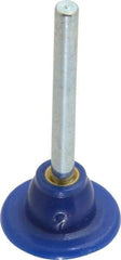 Value Collection - 3/4" Diam Adhesive/PSA Disc Backing Pad - 1/8" Shank Diam, 18,000 RPM - Benchmark Tooling